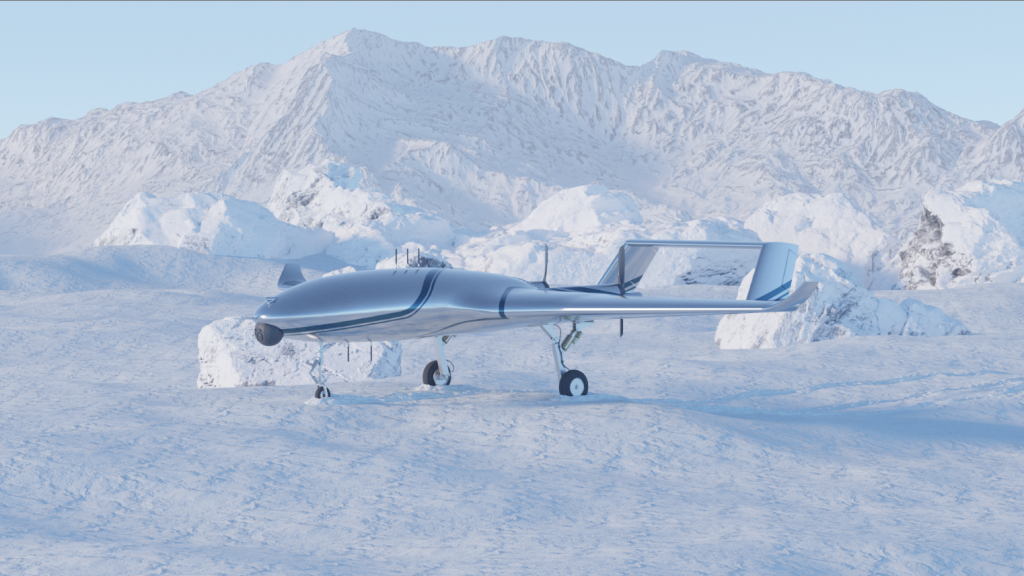 Rendered image of the ST-5 'Stingray' UAV (image: Cranfield Aerospace Solutions)