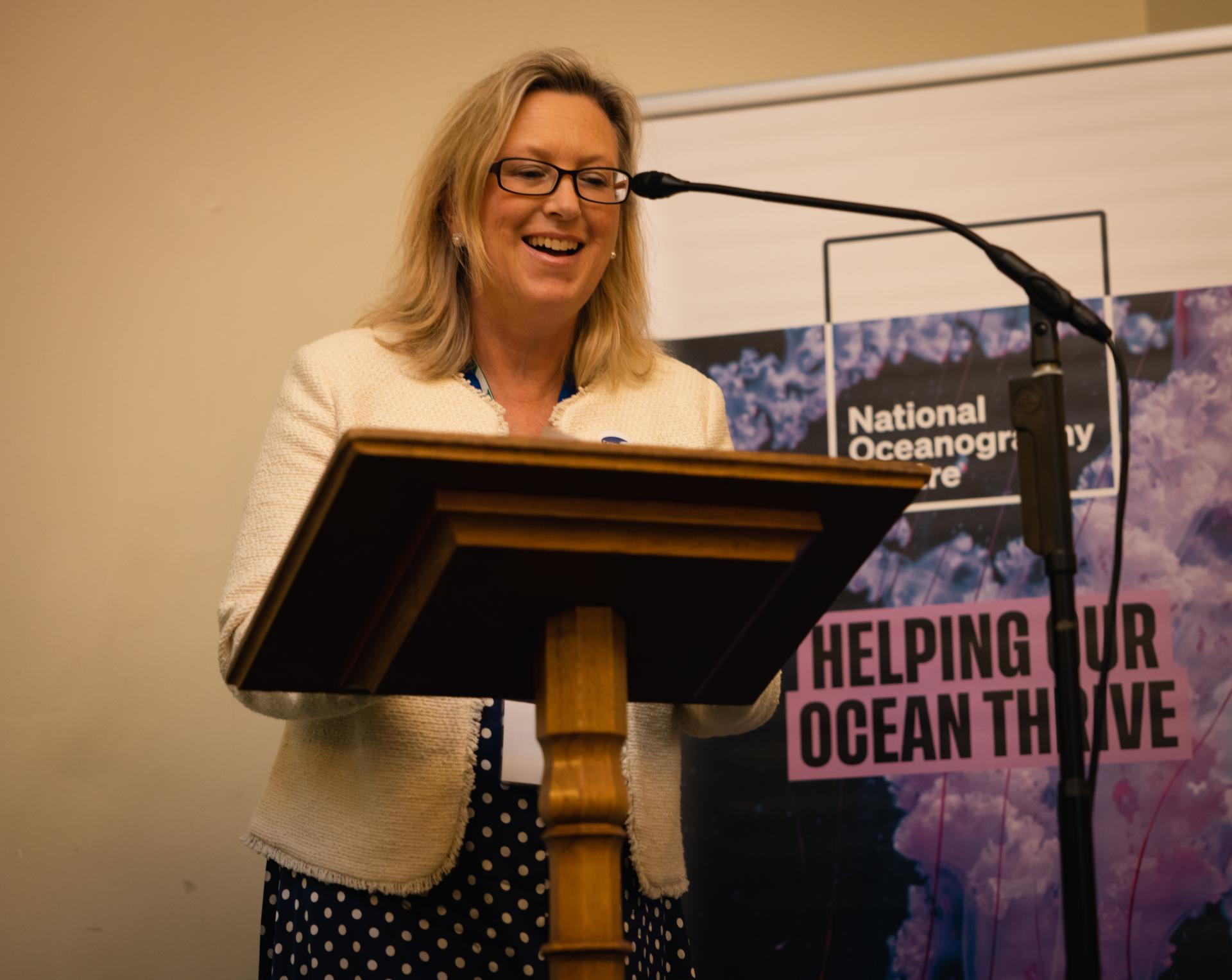 Sally Ann Hart, Chair of the APPG of the Ocean