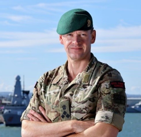 Brigadier D.J. Cheesman MBE Royal Marines
