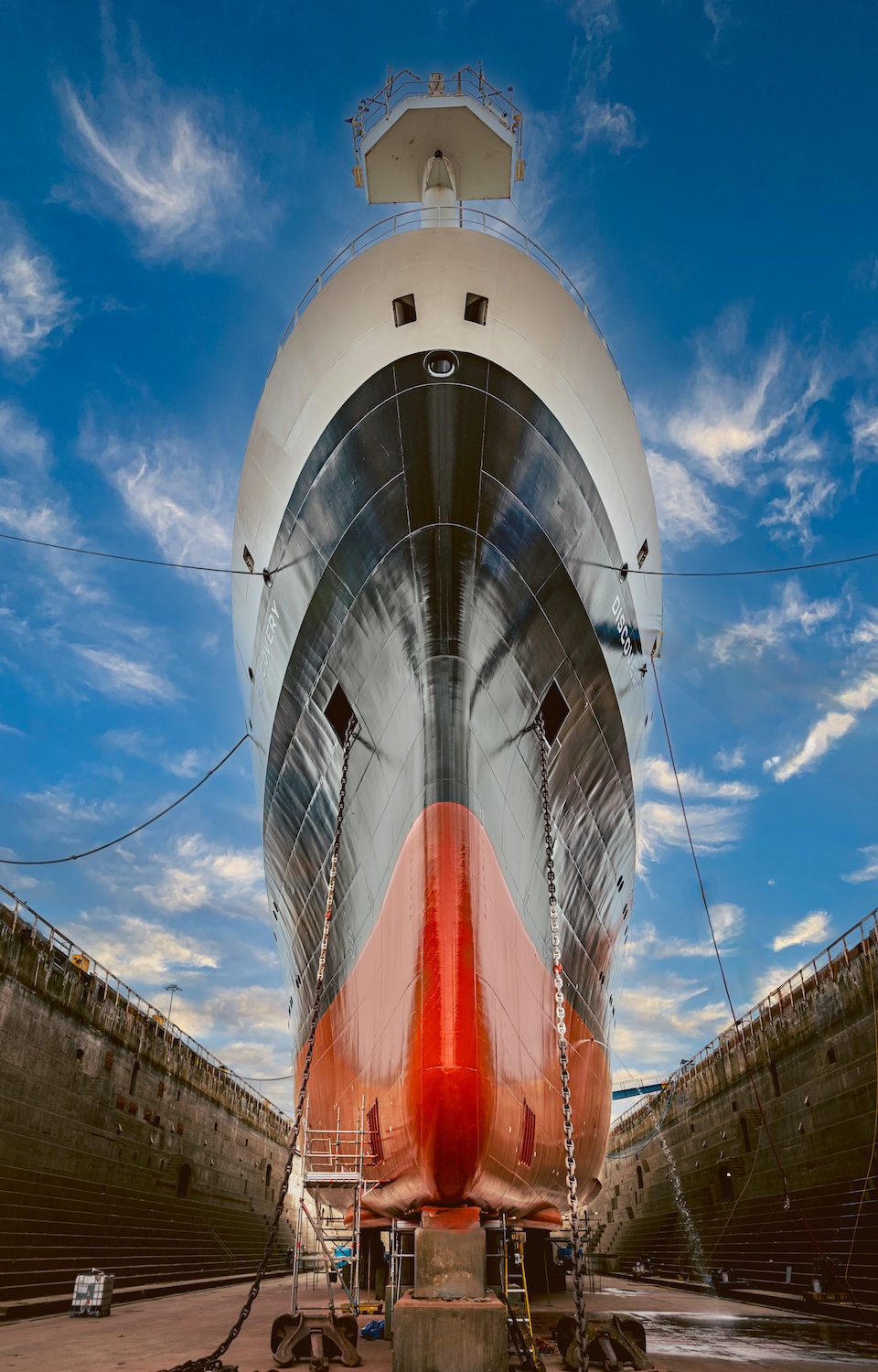 The Bow of RRS Discovery (2012)