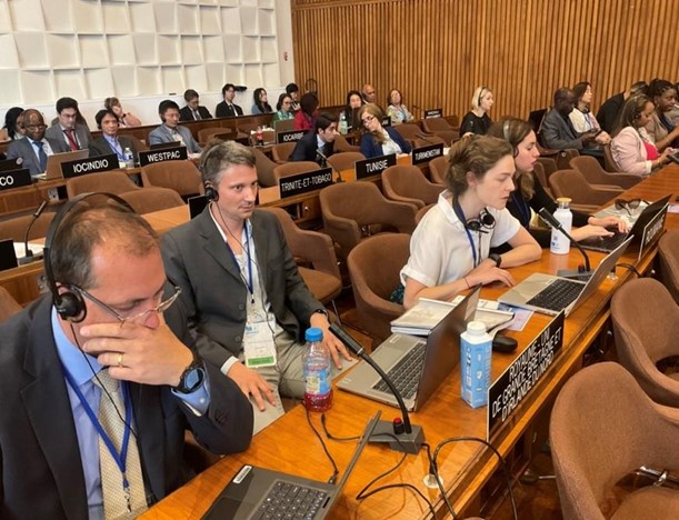 Alan Evans, Dr Louis Clement and Dr Emma Gregory