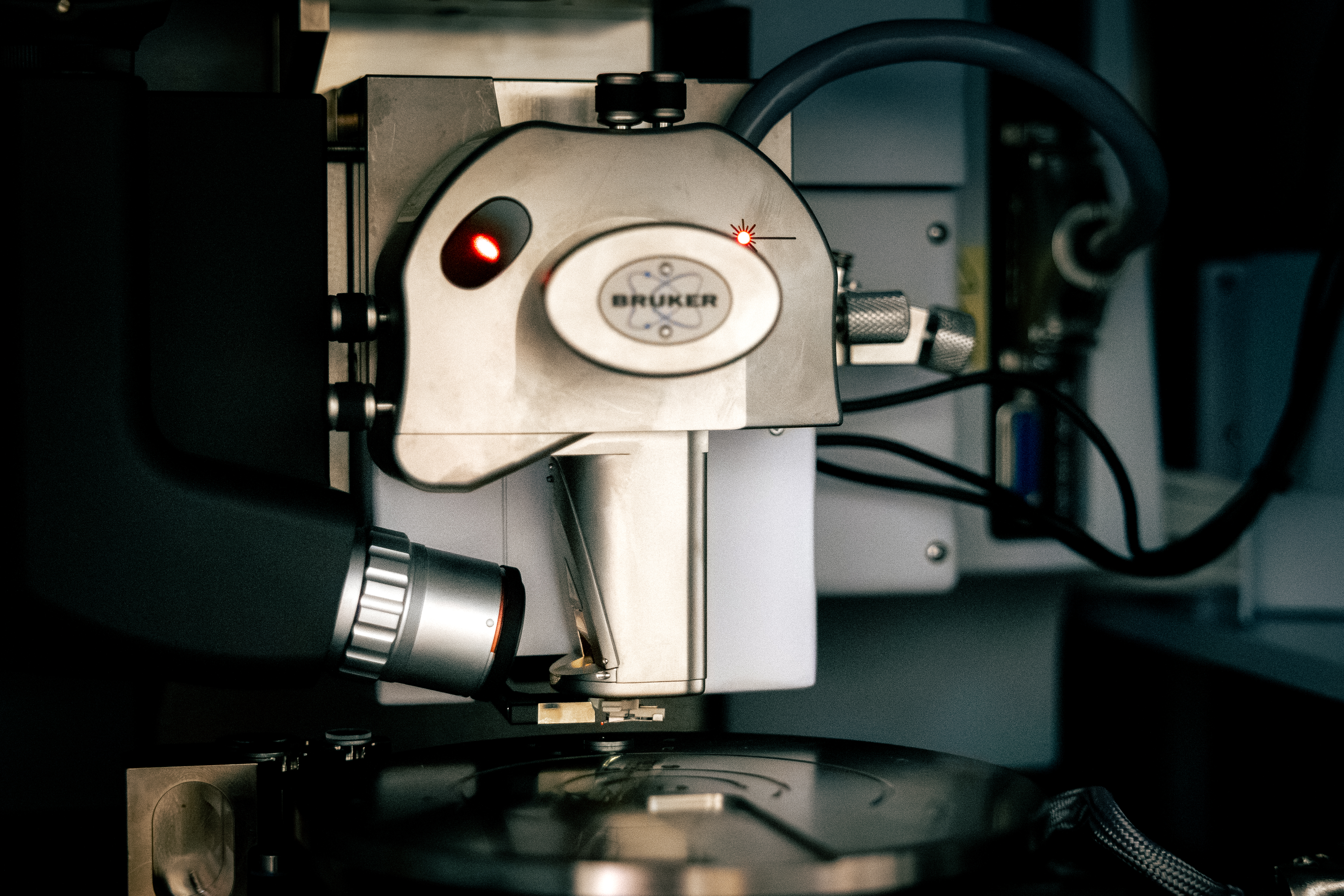  the Bruker Dimension Icon Atomic Force Microscope integrated with Infrared spectroscopy (AFM-IR)