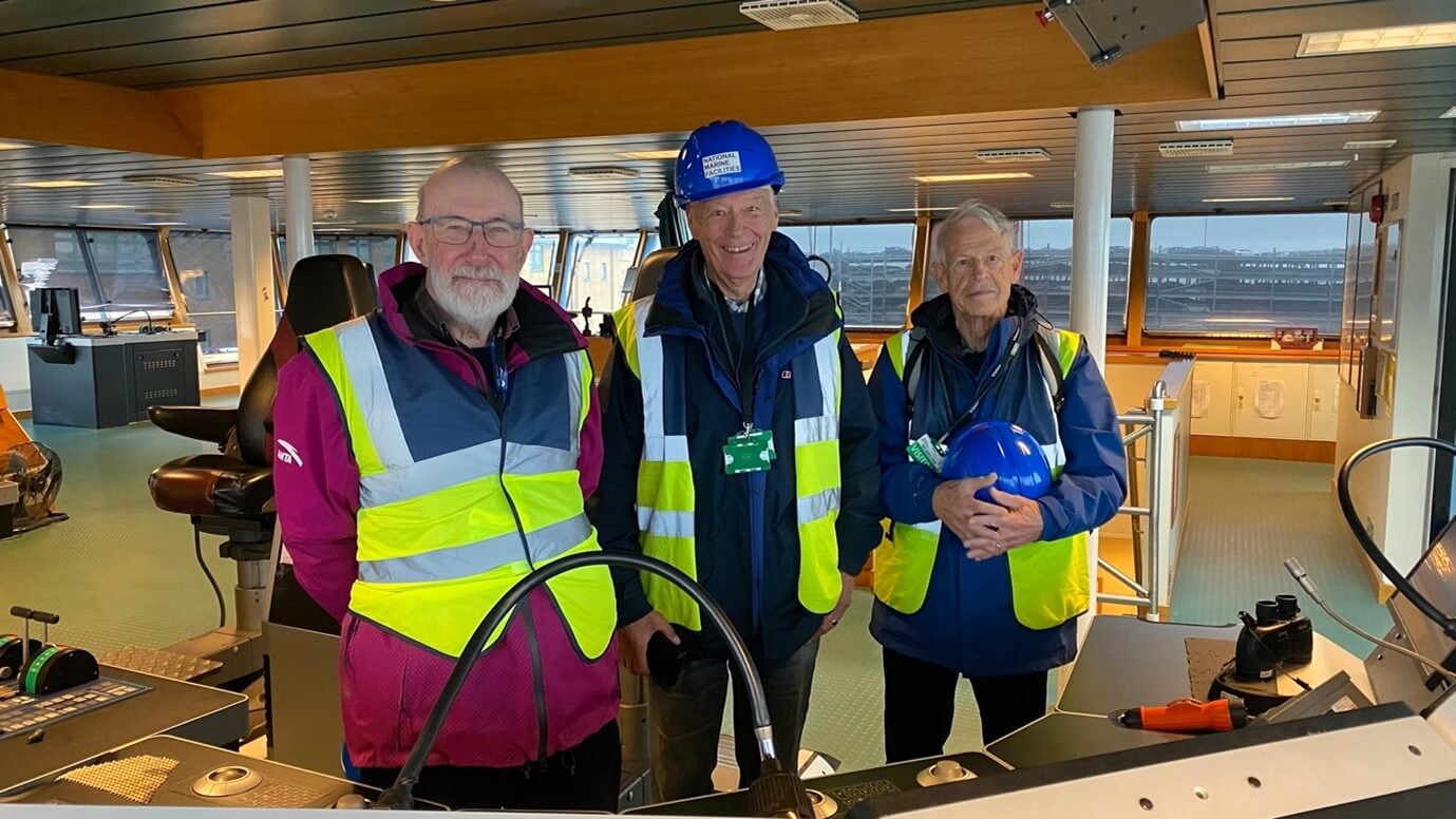 John Gould, Derek Bishop, Bob Whitmarsh