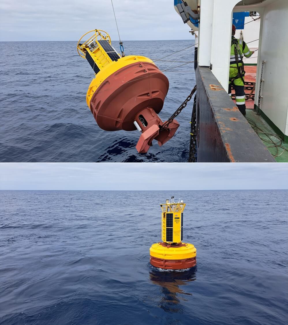 Met office buoy deployment