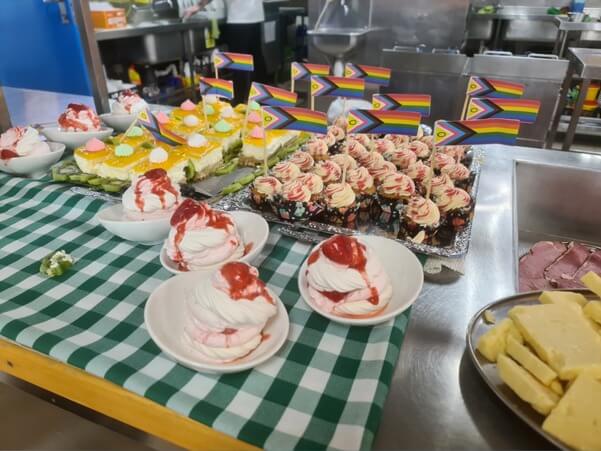 Pride cupcakes
