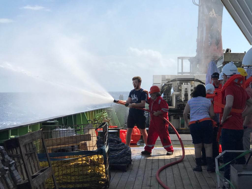Weekly fire drill