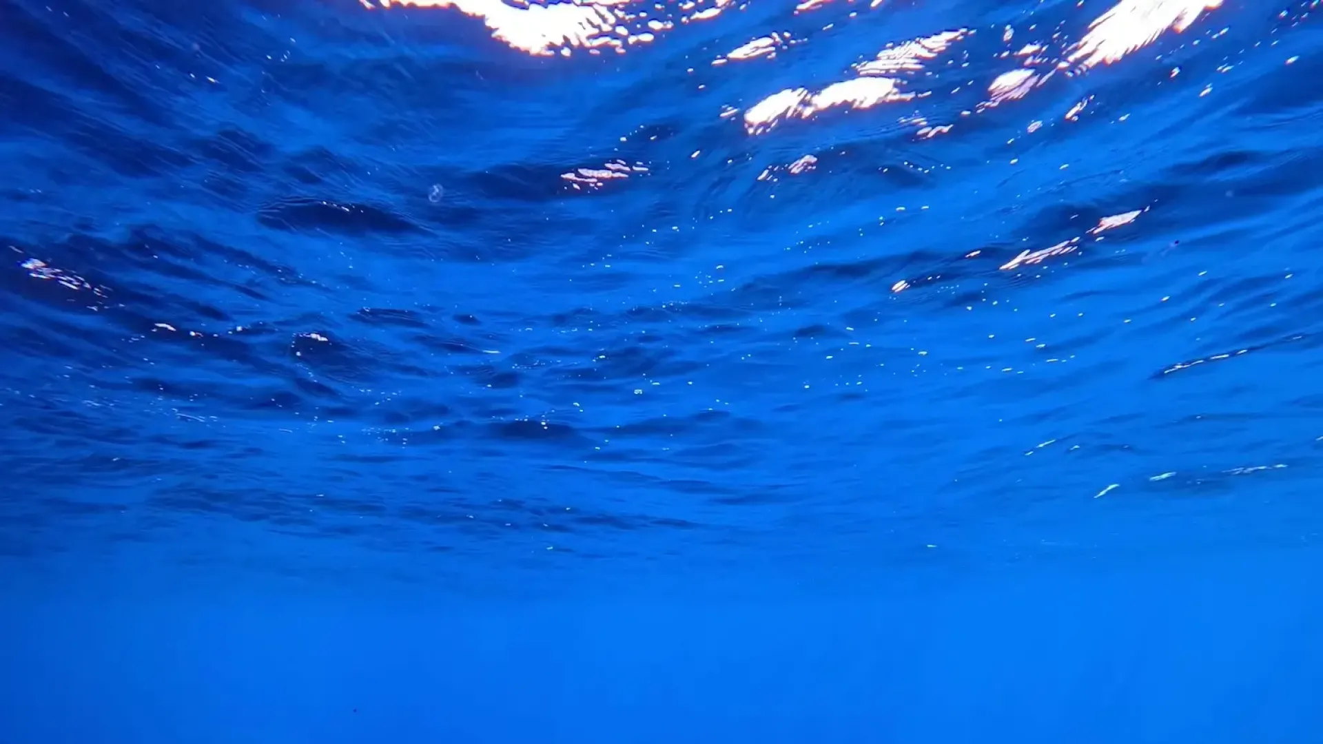 Water off the stern of RRS James Cook