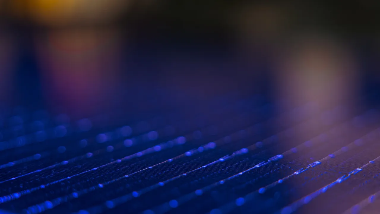 Close up of technology