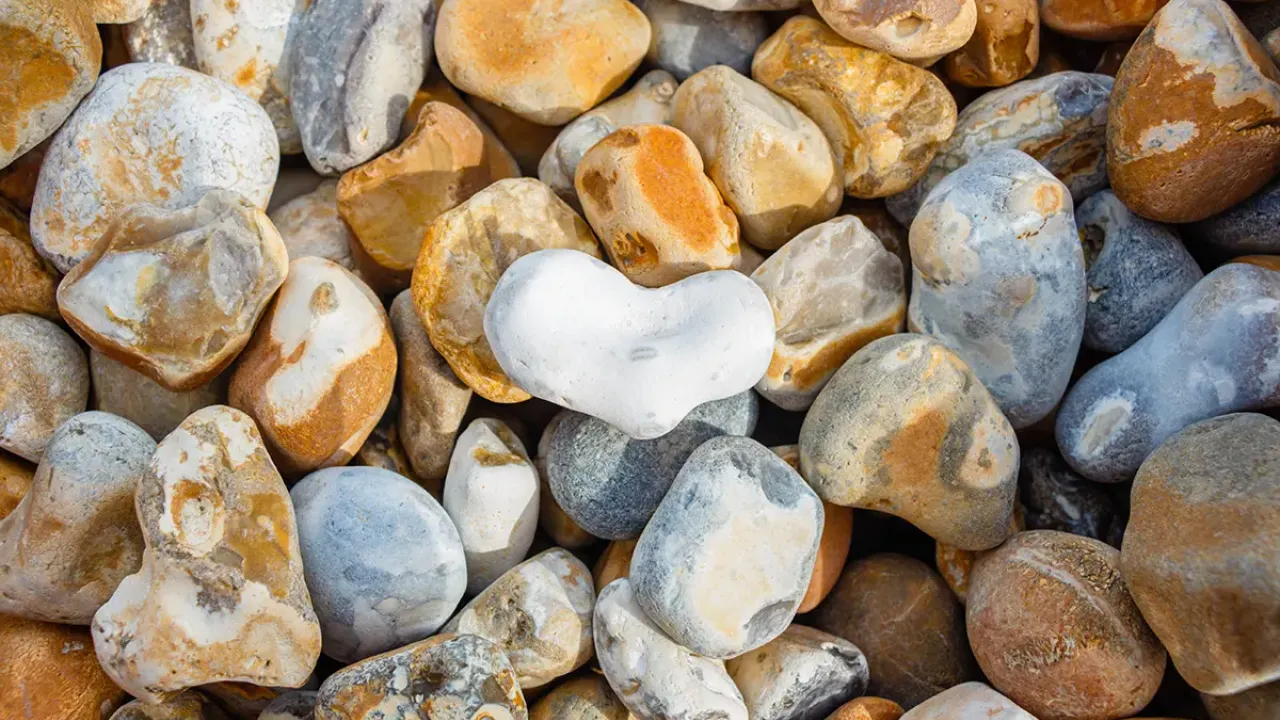 Beach stones