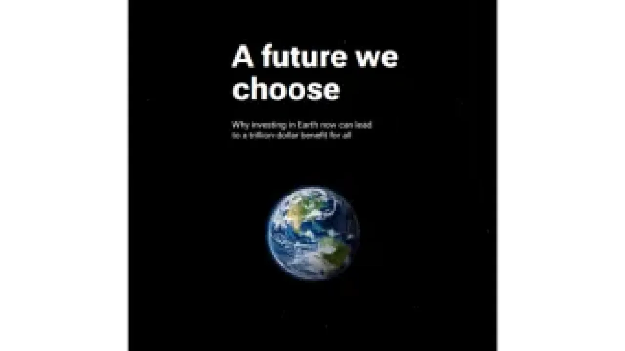 The Global Environment Outlook, Seventh Edition: A Future We Choose (GEO-7)