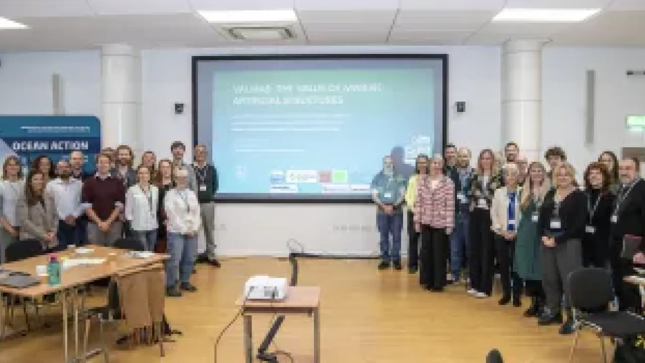 The VALMAS team come together for a three-day series of workshops (photo courtesy of PML)