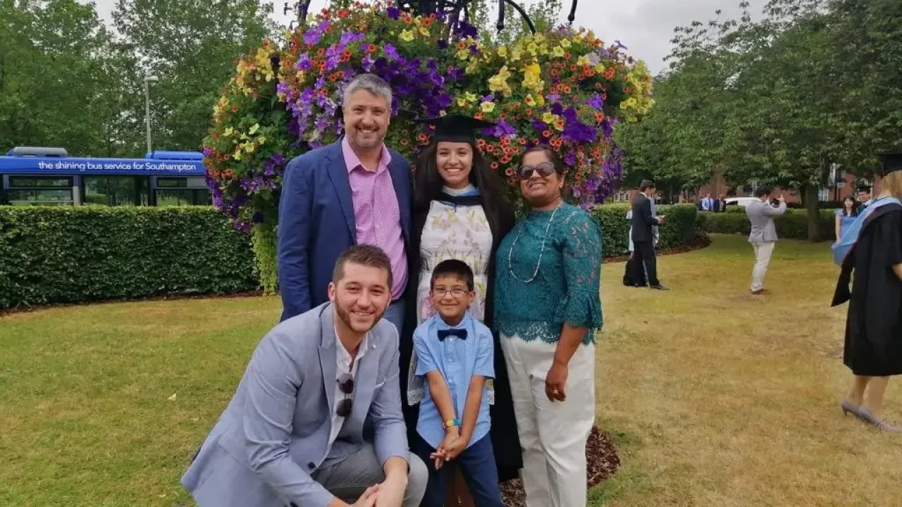 Alycia Smith and her family