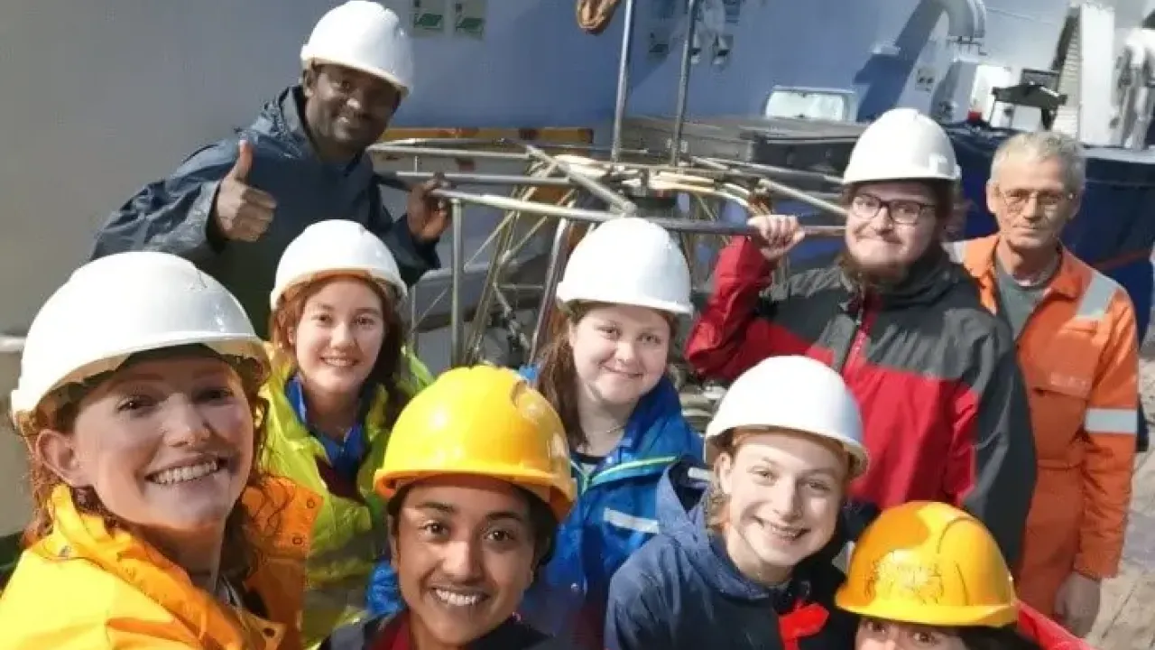 Benthic team on JC247