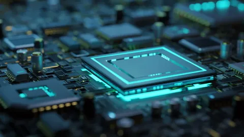 Motherboard and computer chip