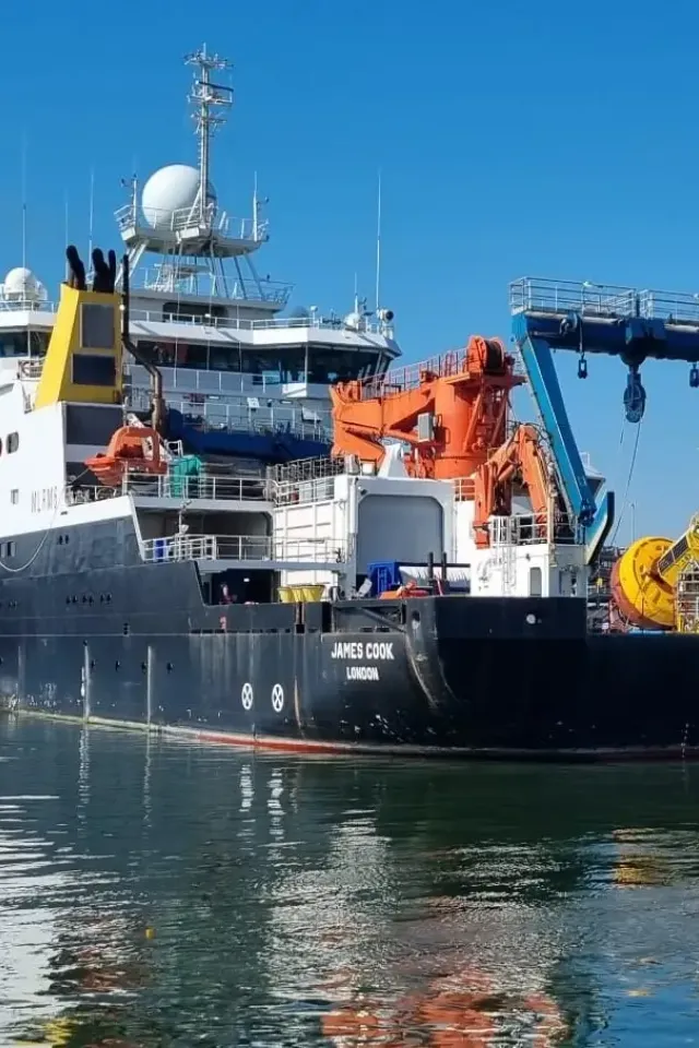 RRS James Cook Sets Sail to the Porcupine Abyssal Plain