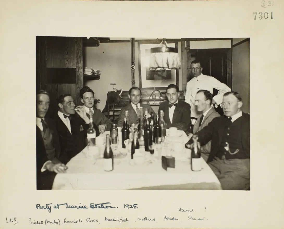 Christmas Party on RRS Discovery, 1925