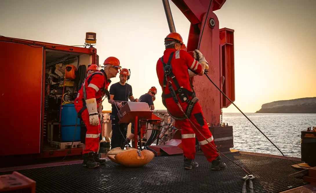 How has NOC engaged the public about earthquake research?