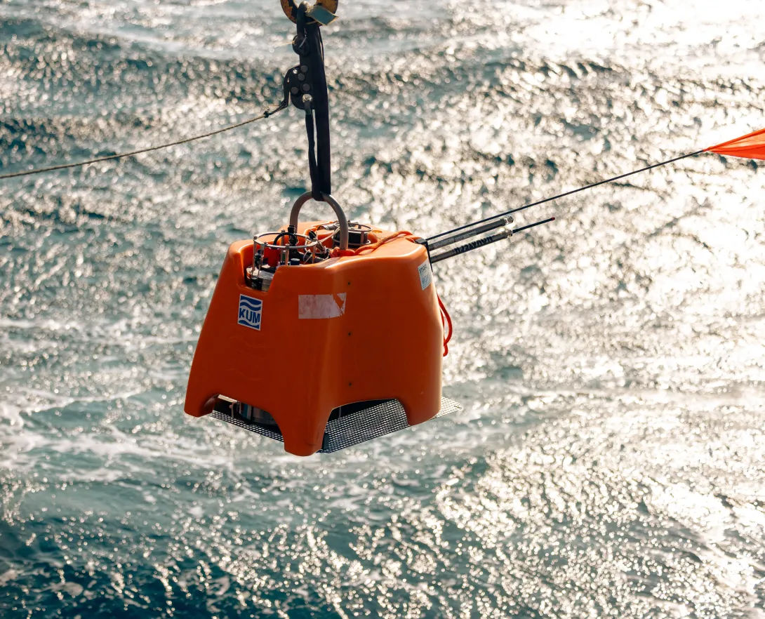 What instruments do we use to record ocean noise?