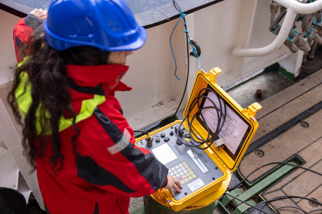 What frequency range does our ocean noise research cover?