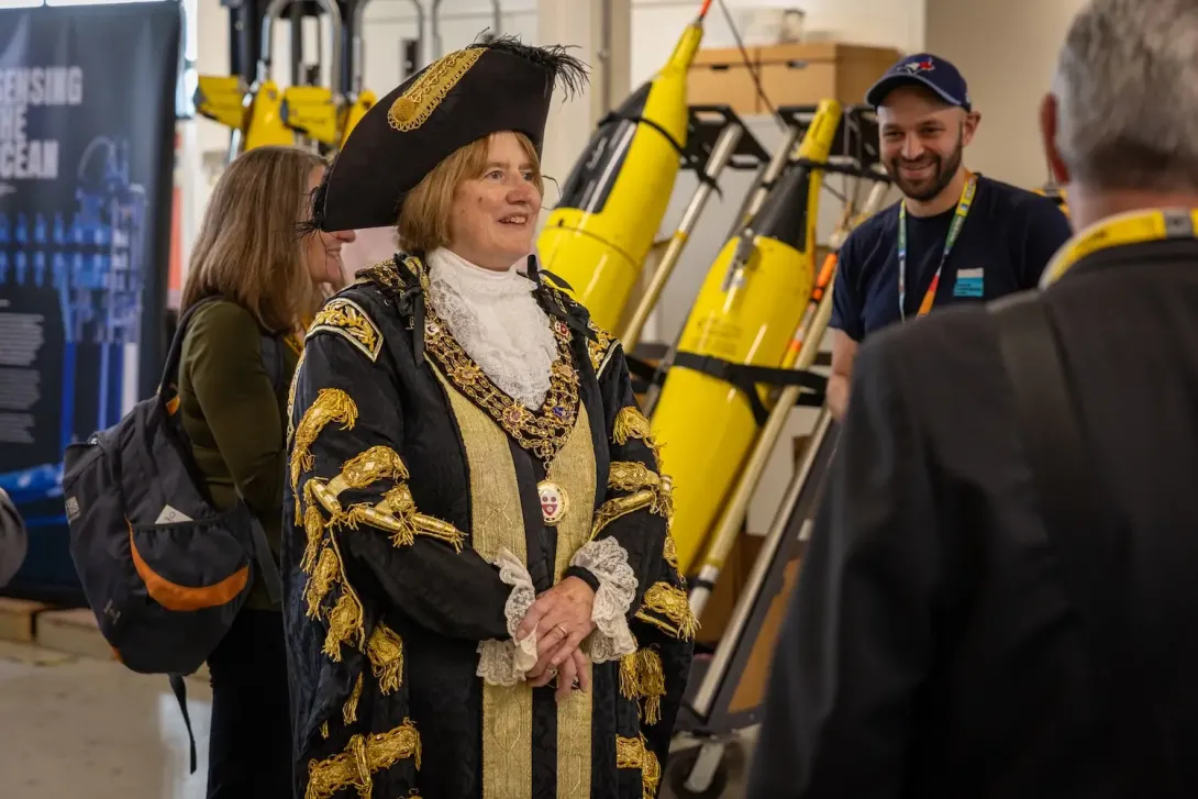 Lord Mayor of Southampton Councillor Pat Evemy at open day